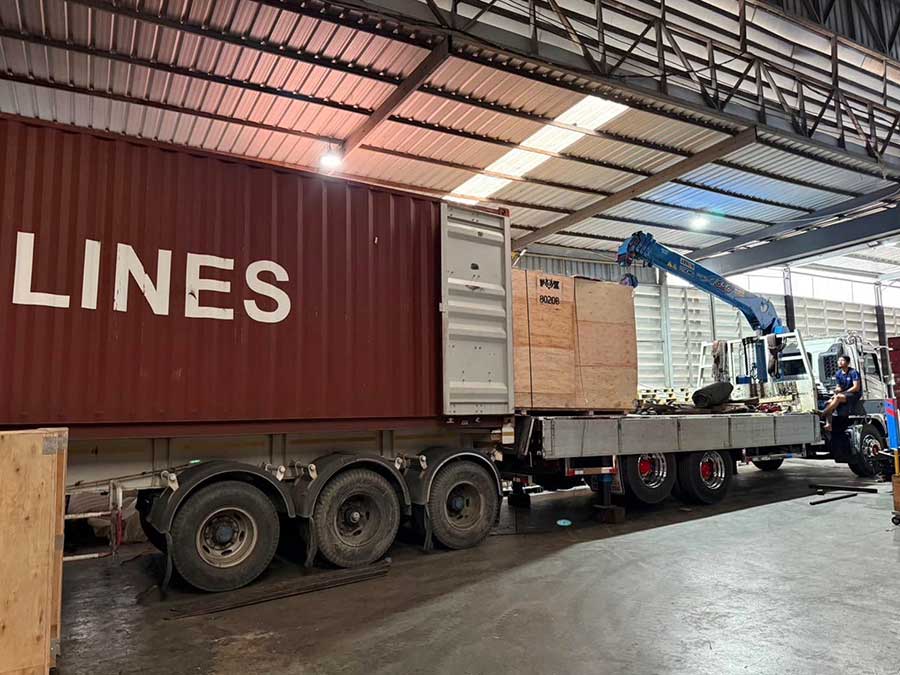 Heat transfer equipment supplied within the FOX Thailand supply program
